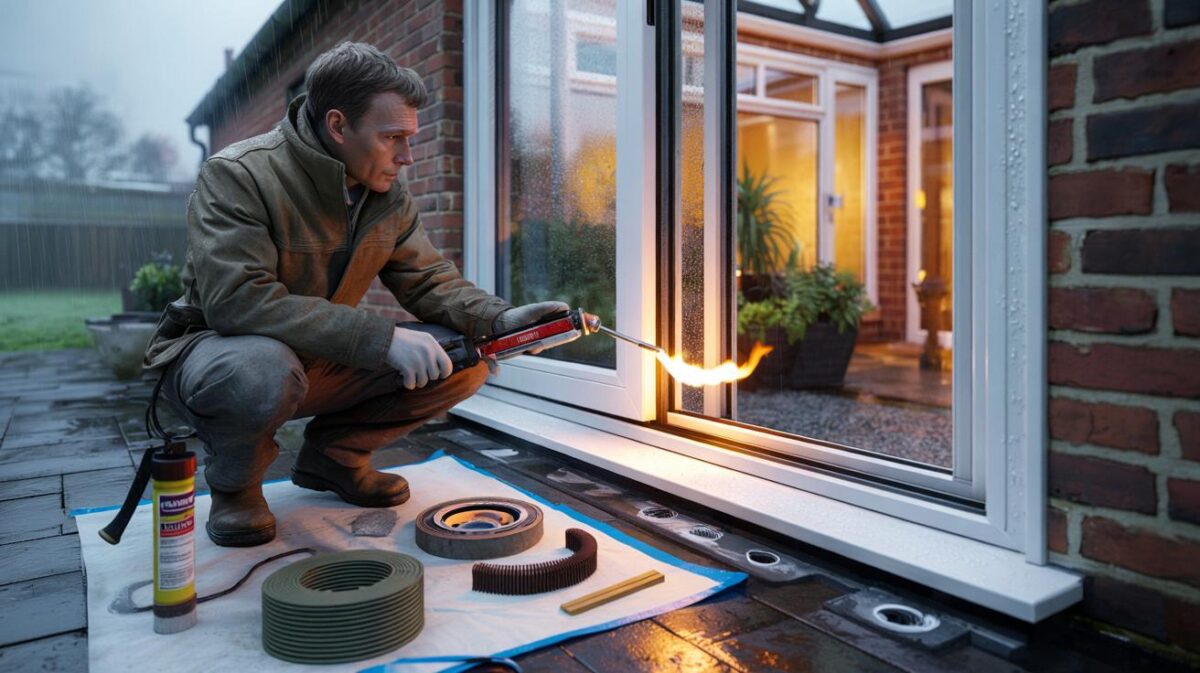 A builder explains how to seal conservatory windows and stop heat loss this winter