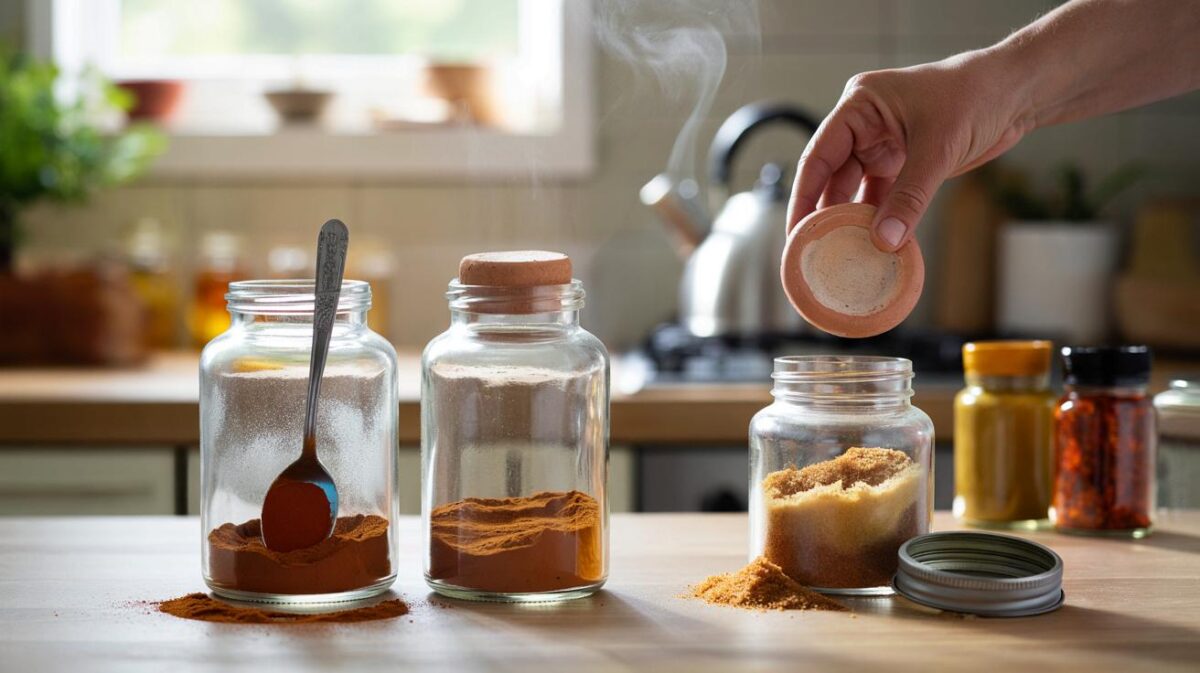 Are your spices clumping? clay discs from grandma claim 85% longer freshness: will you try a 99p fix