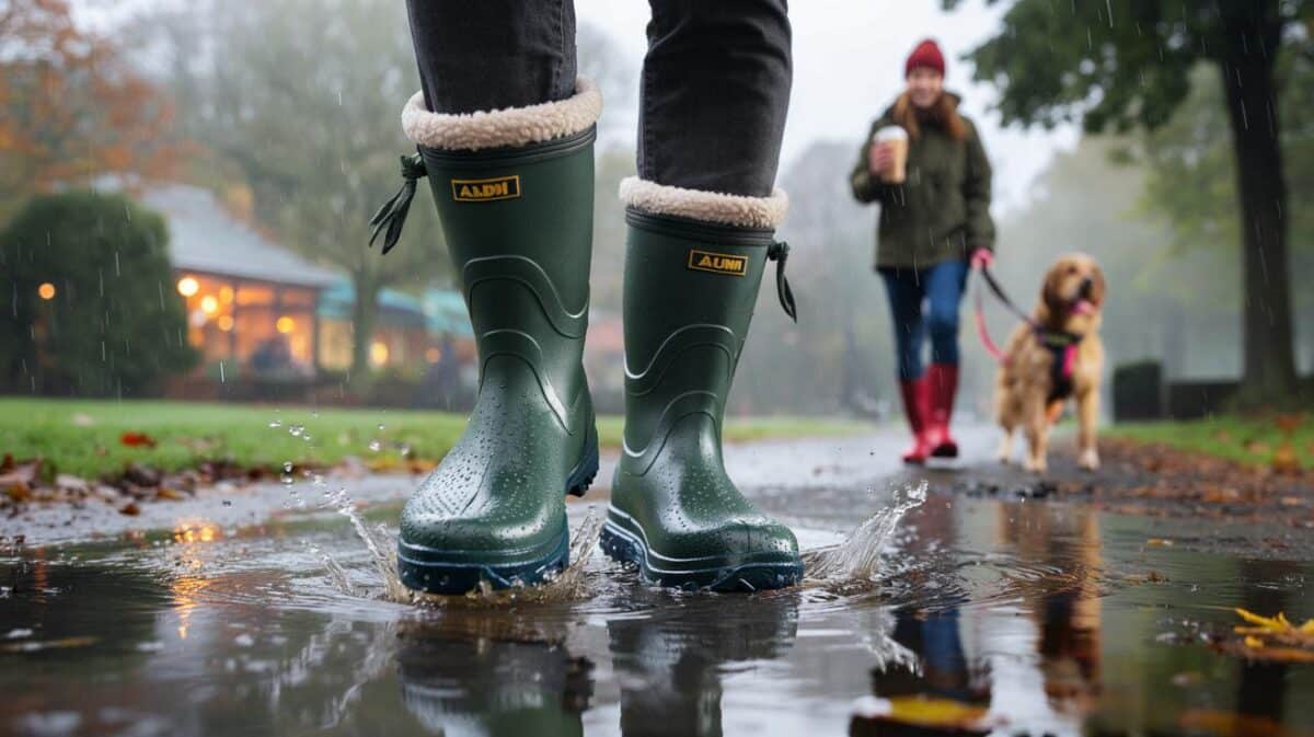 Forget wellies and ‘embrace the outdoors’, Aldi’s £25 Crane Warm-Lined Neoprene Boots will keep your feet warm and dry this winter