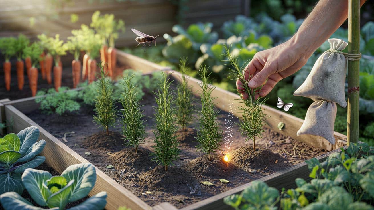 Gardeners, could a 17th-century rosemary trick cut pests by 75% at your plot: try 8–10 sprigs per m²