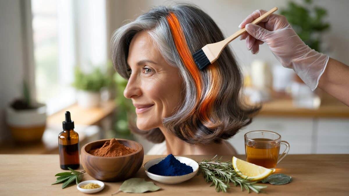 Goodbye gray hair with this natural, effective alternative that brings back color