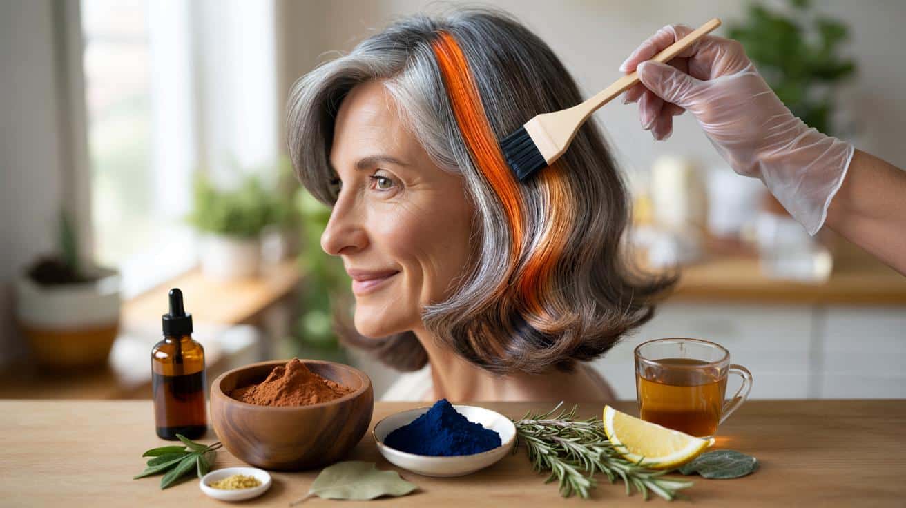 Goodbye gray hair with this natural, effective alternative that brings back color