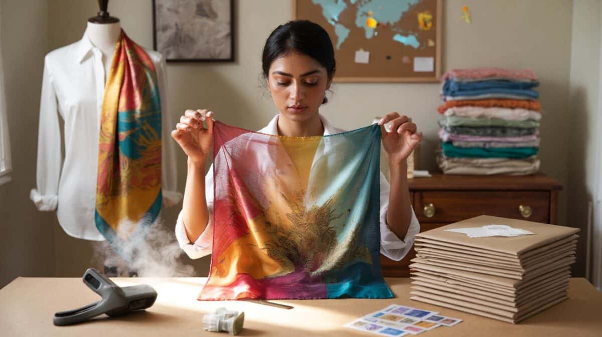 How one woman's side-hustle made six figures selling vintage scarves