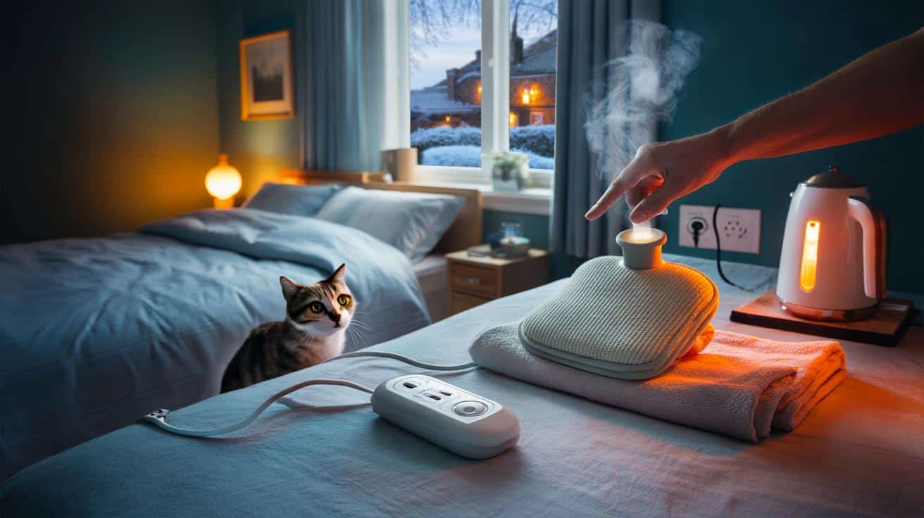 How to choose between an electric blanket and a hot water bottle (safety first)