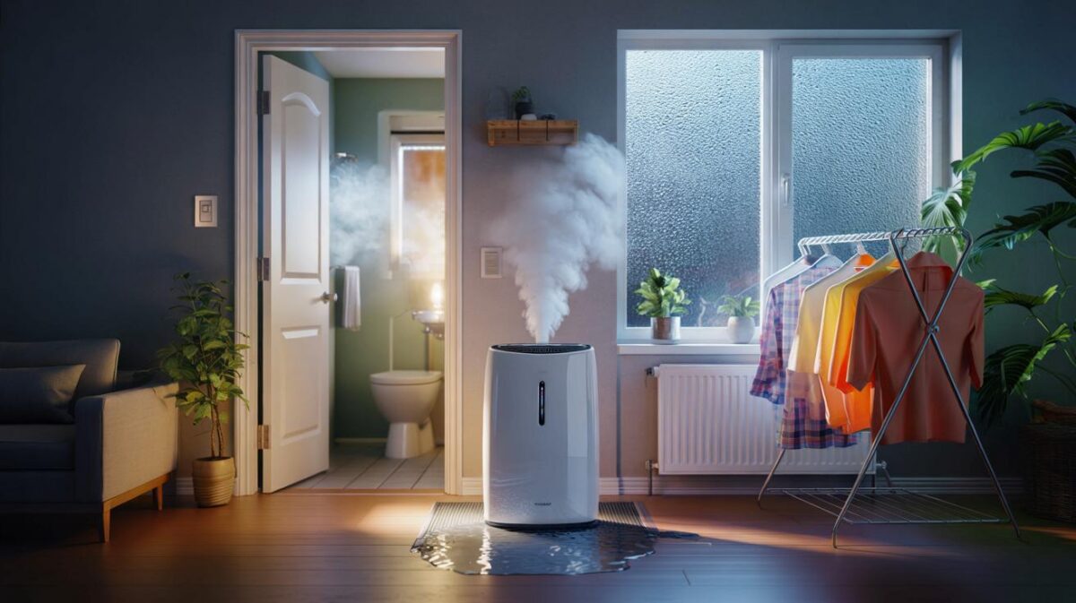 How to choose the right dehumidifier for a small flat — size, settings and common mistakes