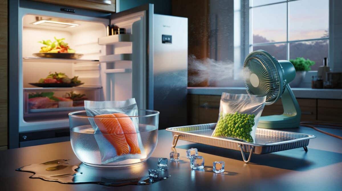 How to defrost frozen foods safely without heating your kitchen (and save energy)