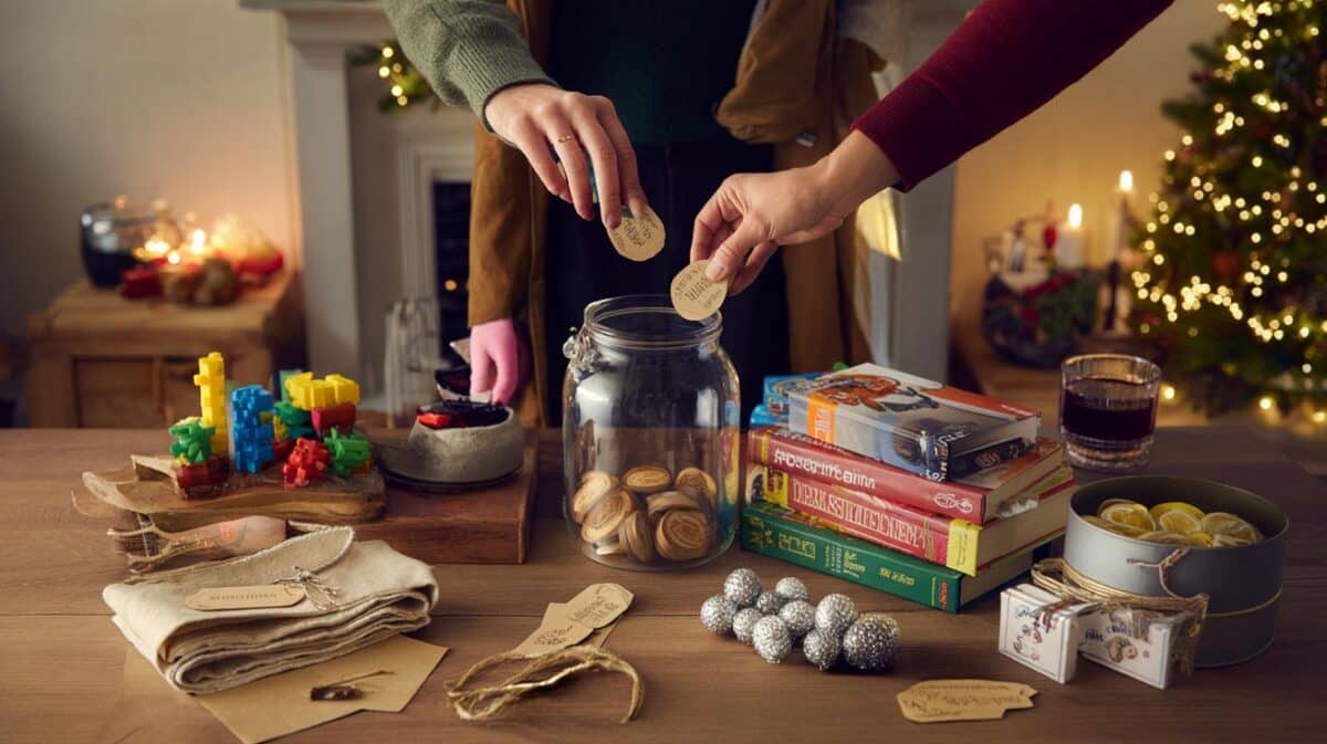 How to host a Christmas swap party and save £400 on gifts