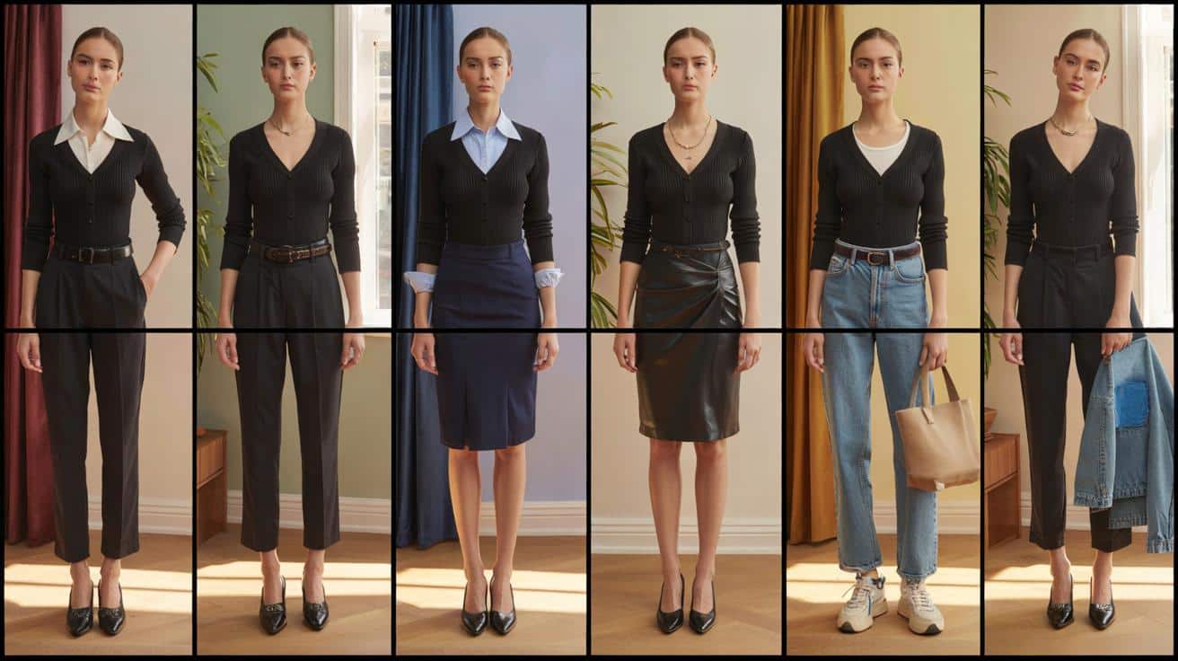 How to turn one cardigan into 12 outfits (stylists hate this simple trick)