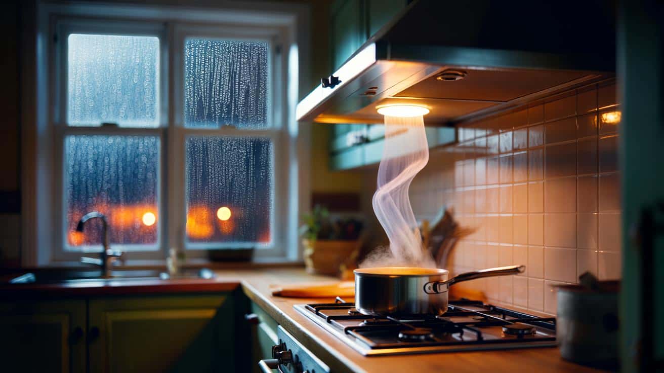 How to use your cooker hood to reduce condensation (yes, it actually helps)