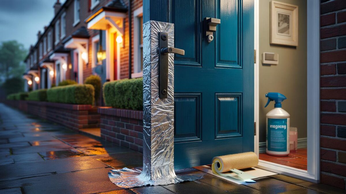 More people are putting aluminum foil on door handles: here’s why