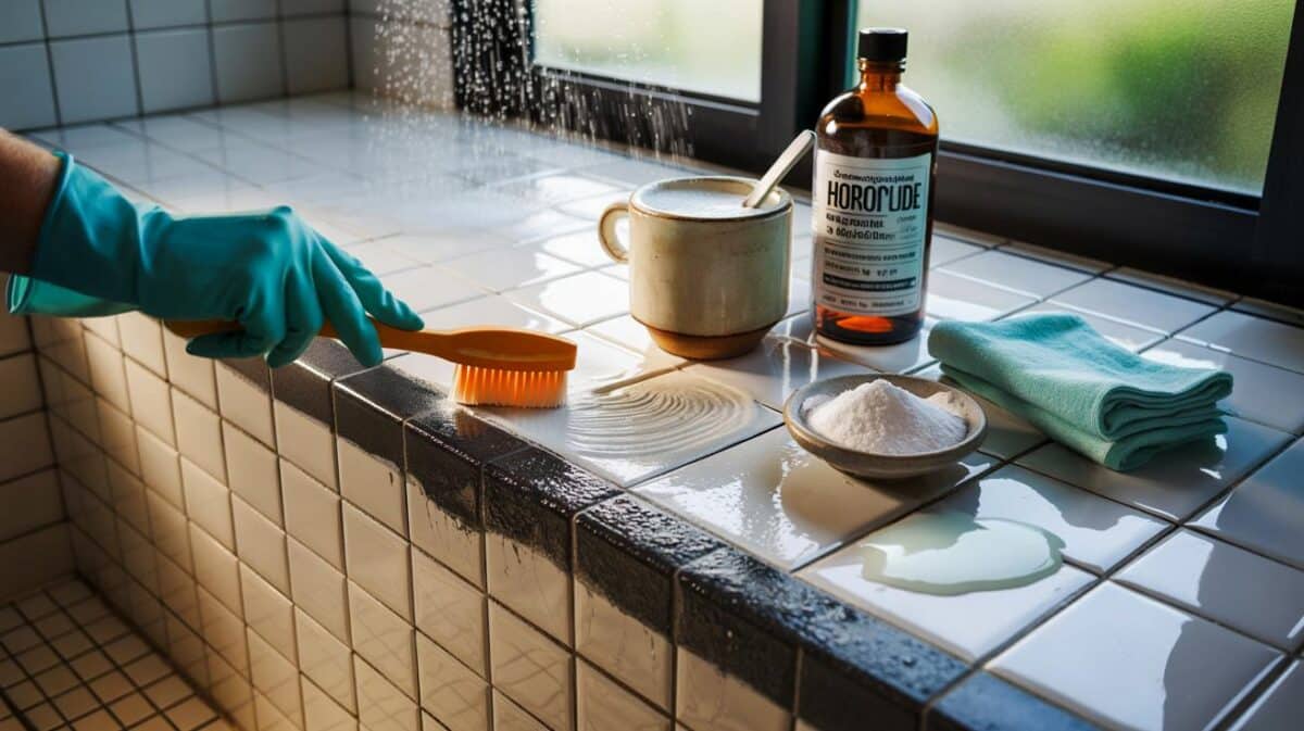 No vinegar, no bleach: the magic mix to banish black tile grout in minutes