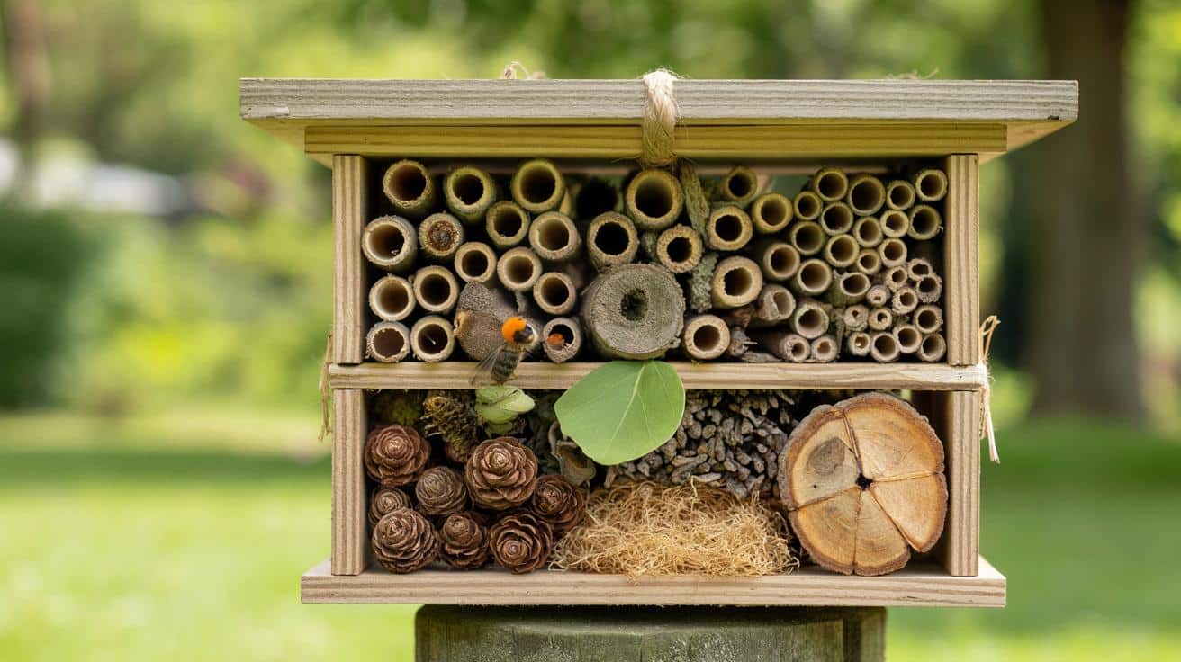 Old monks’ insect hotel lifts your fruit set by 40% in 8 weeks: will you try the £0 DIY fix?