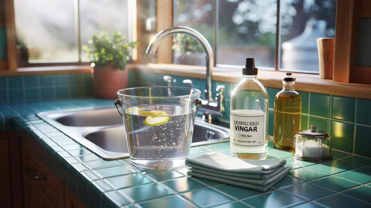 One kitchen staple in your bucket – and everything sparkles