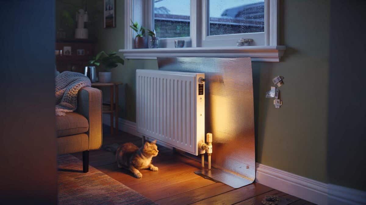 Radiator reflectors — cheap, effective, and why you need them behind every heater