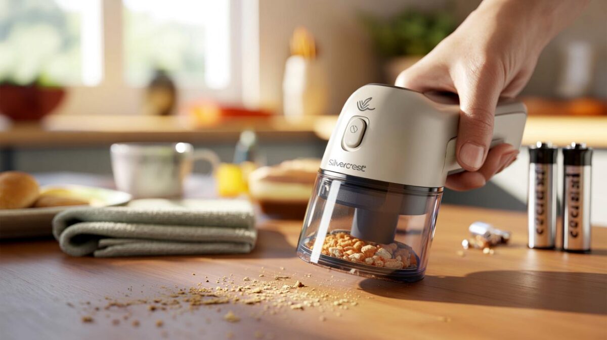 Shoppers say 100% yes to this Silvercrest mini vacuum at €5.99: do you need one for crumbs at home?