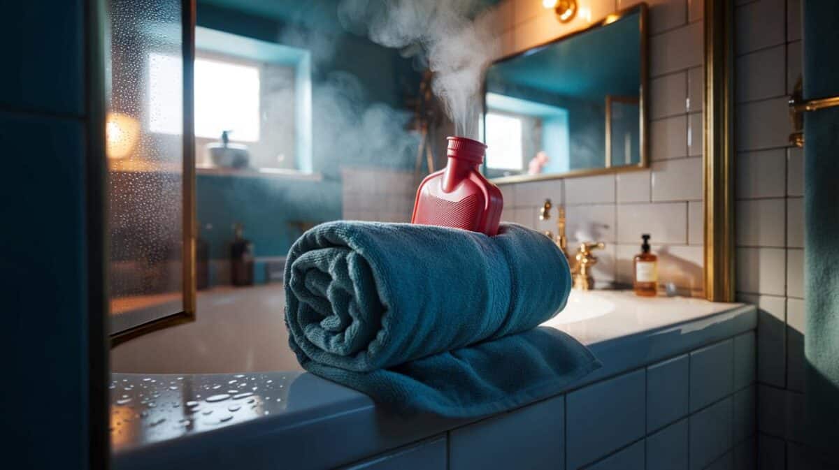 The bathroom trick that keeps towels warm without a heated towel rail