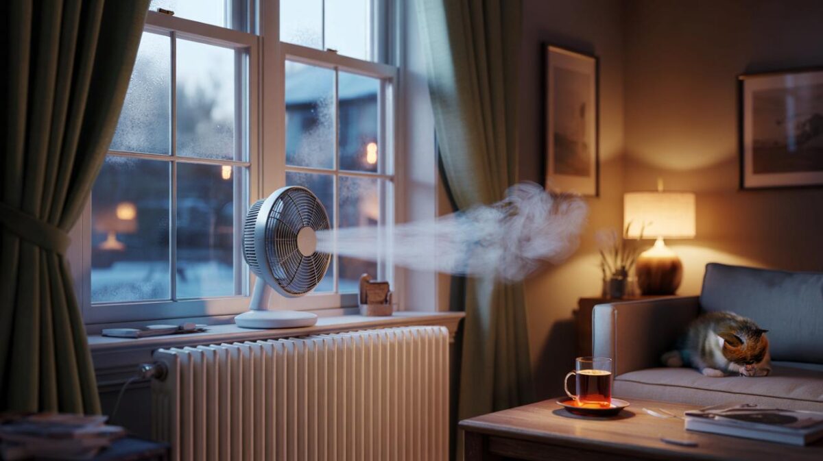The best ways to use your radiator fan and save energy this winter