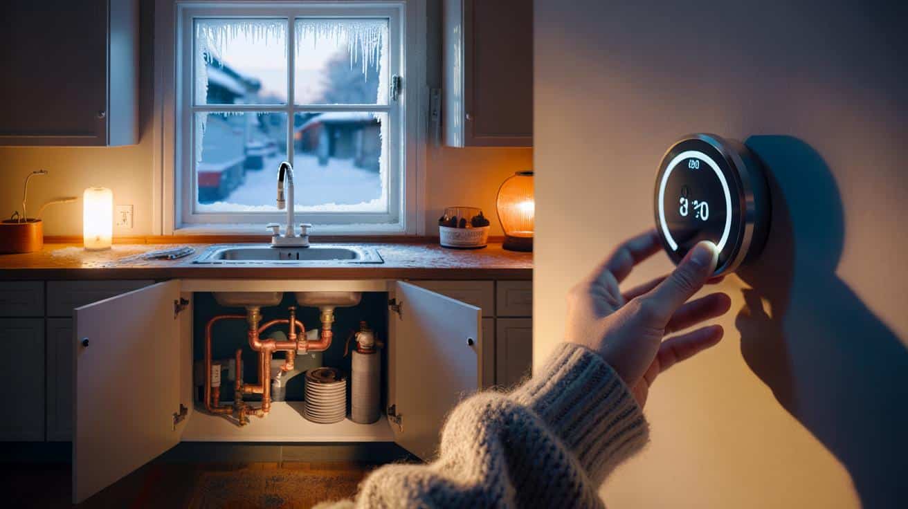 The one thermostat setting that keeps pipes from freezing without wrecking your wallet