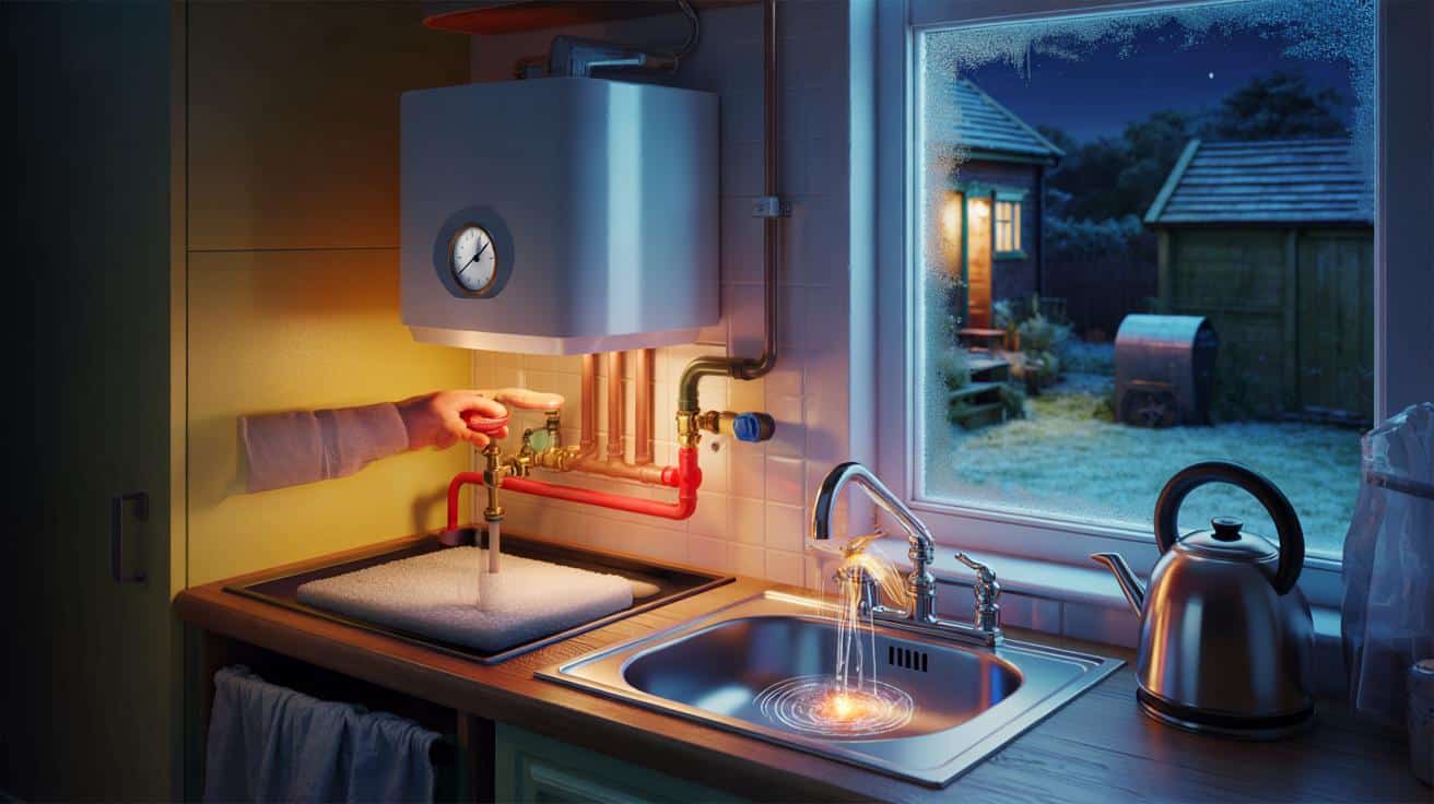 The quick night-time checklist to prevent burst pipes and heating emergencies