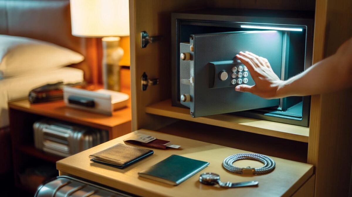 The Simple Check Before Using a Hotel Safe That Can Keep Your Valuables Secure