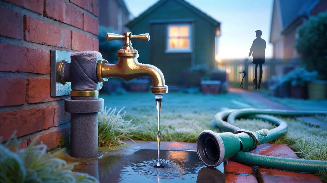 The simple way to stop frozen garden taps and burst pipes this November