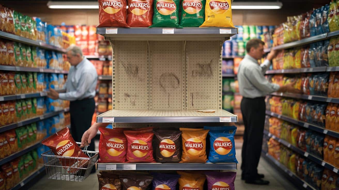 Walkers discontinues three popular flavours of crisps