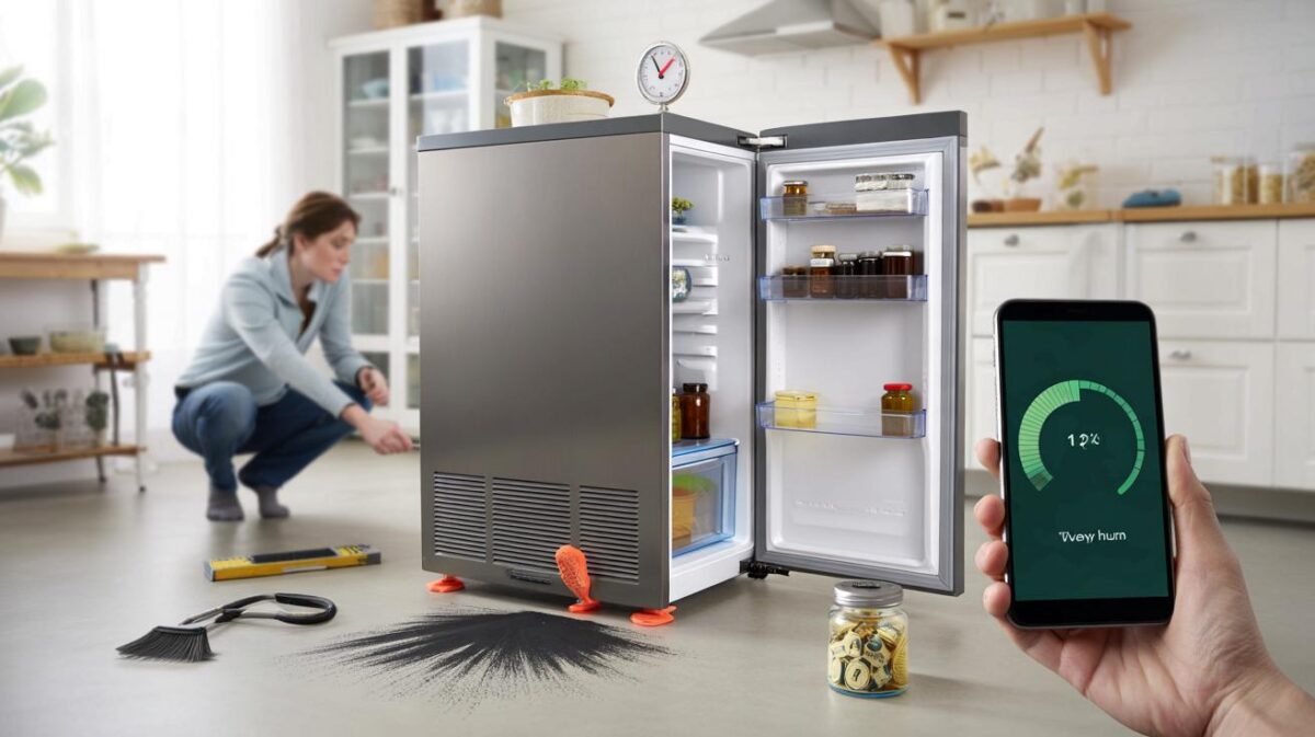 Your fridge too loud? 7 quick fixes you can do today to cut 35 dB hum, save up to £40 a year