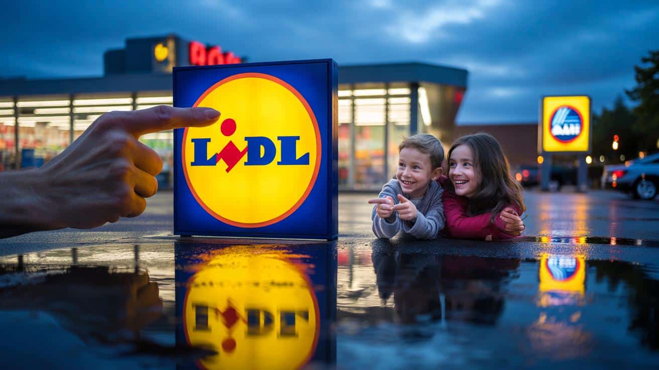 You've seen Lidl's blue square 100 times: do you see the 'piano dog' now, or is your mind tricked?